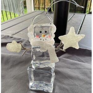 Vintage Seasons of Cannon Falls Snowman Ice Cube Ornament